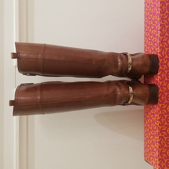 Tory Burch Riding Boots - Size 5.5 / 6 - Picture 3 of 8
